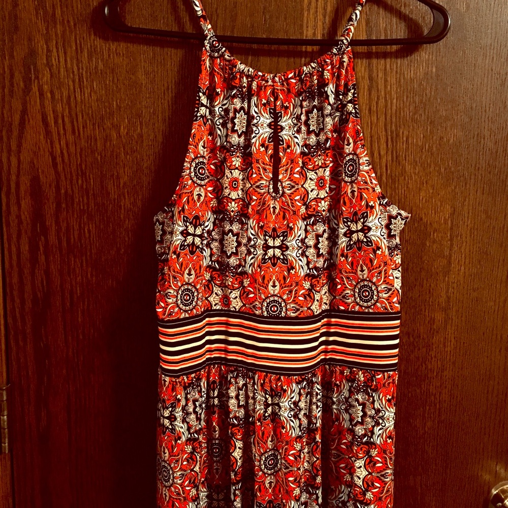 Boho patterned dress